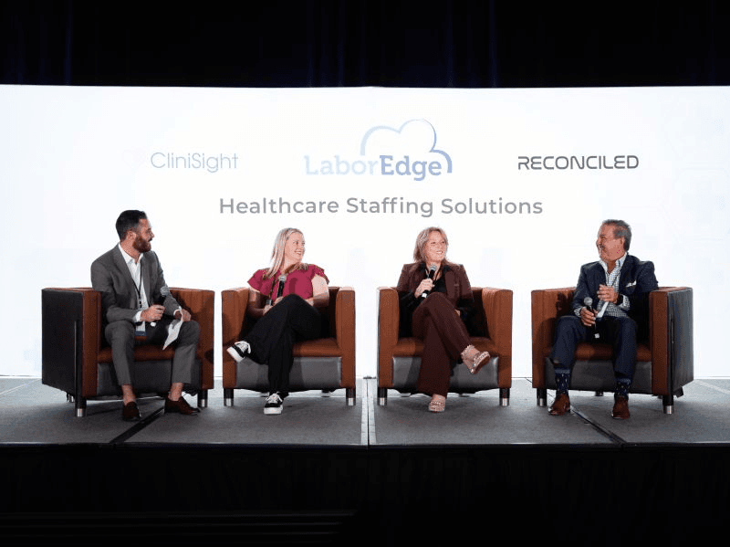 LaborEdge and Reconciled healthcare staffing solutions event